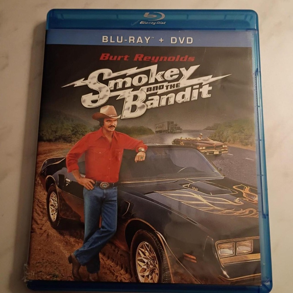 Smokey and the Bandit Blu-ray DVD Combo Burt Reynolds 1977 Action Comedy Movie